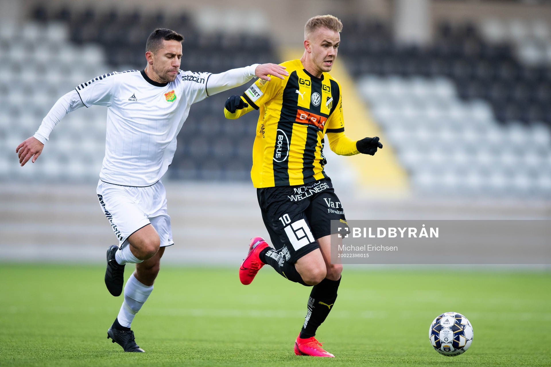 Gais Predrag Randjelovic och Häckens Jasse Tuominen