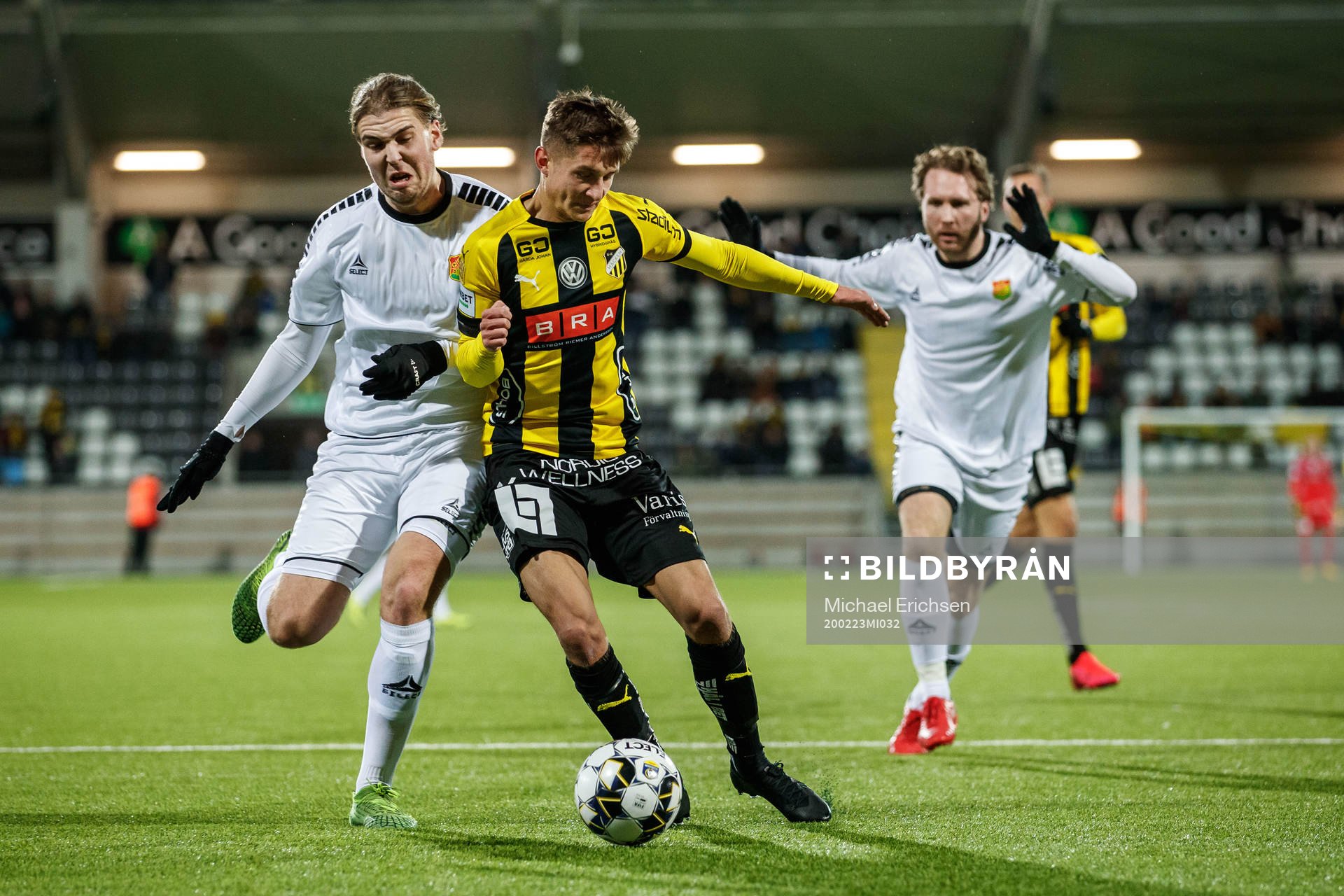 Gais Charlie Weberg och Häckens Leo Bengtsson