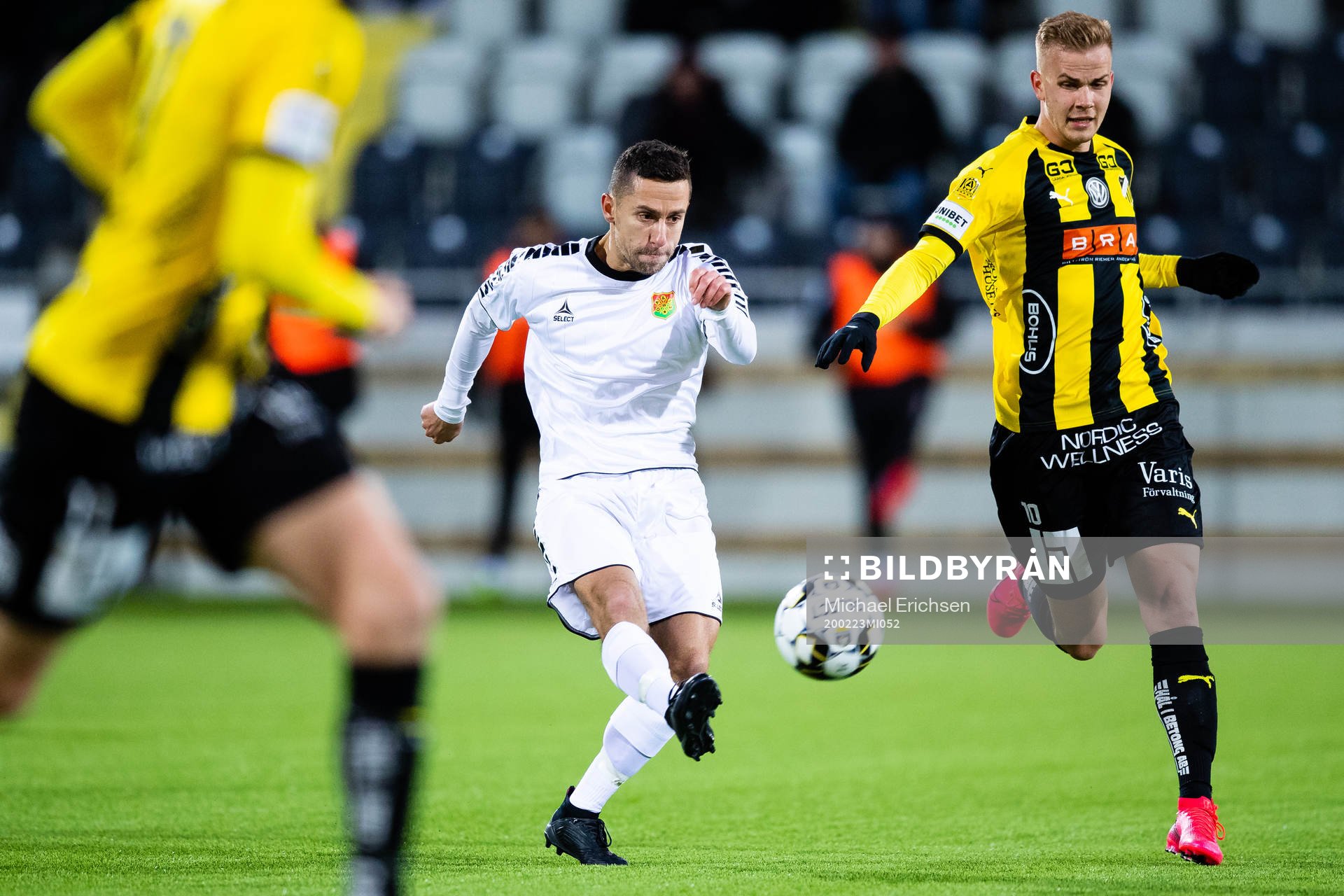Gais Predrag Randjelovic och Häckens Jasse Tuominen