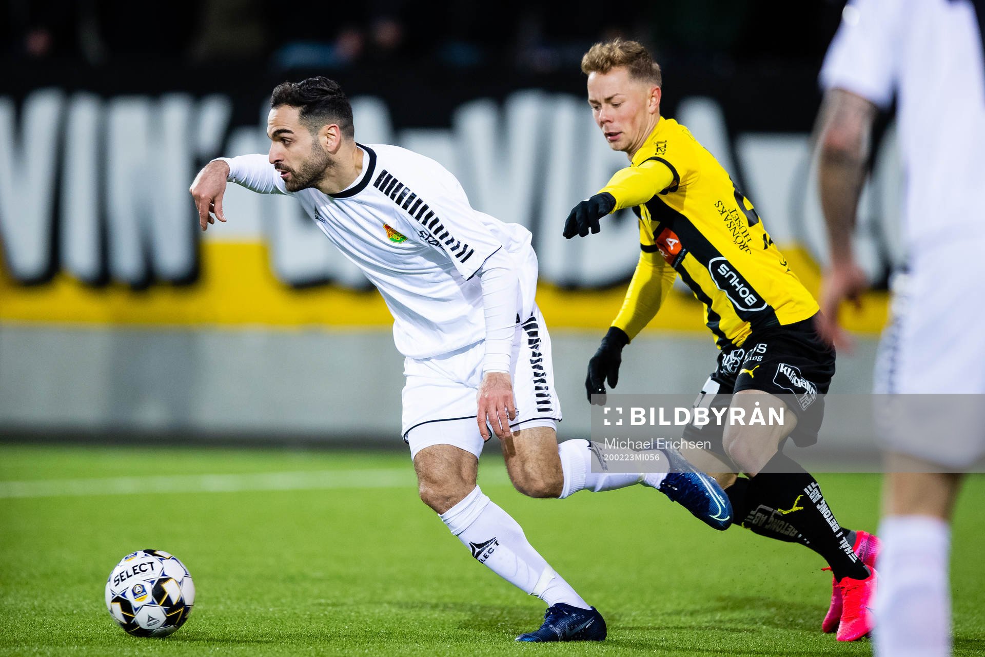 Gais Mervan Celik och Häckens Adam Andersson