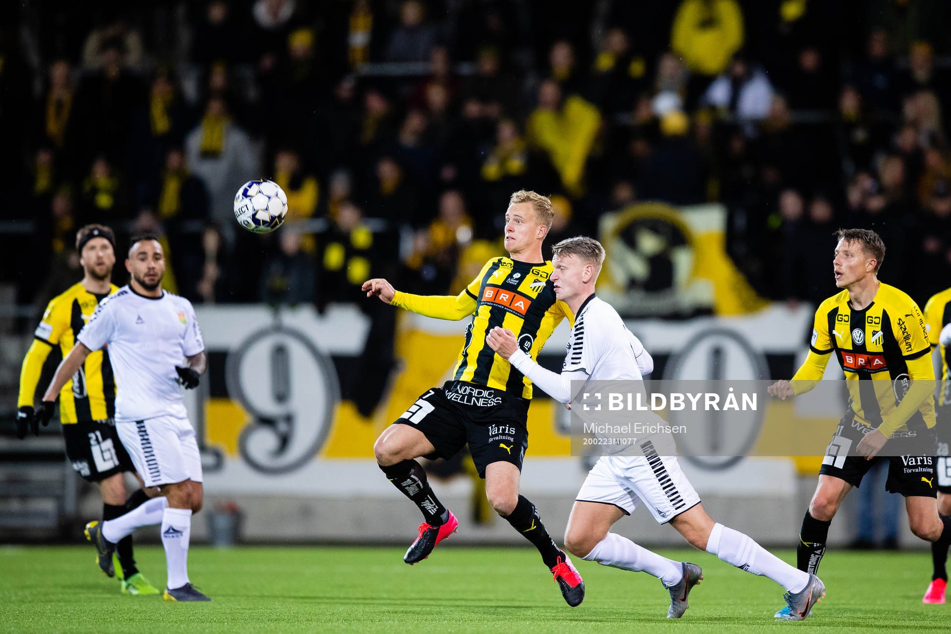 Häckens Gustav Berggren och Gais Joackim Åberg