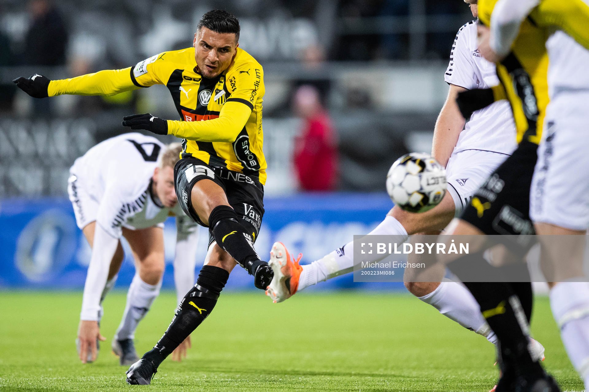 Häckens Ahmed Yasin skjuter 3-0