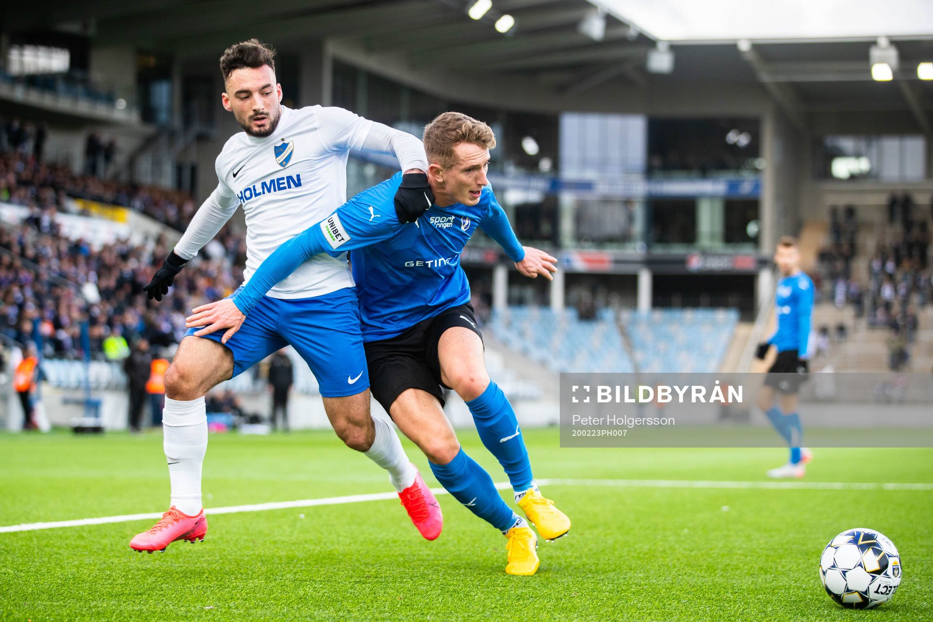 IFK Norrköpings Sead Haksabanovic och Halmstads Andreas