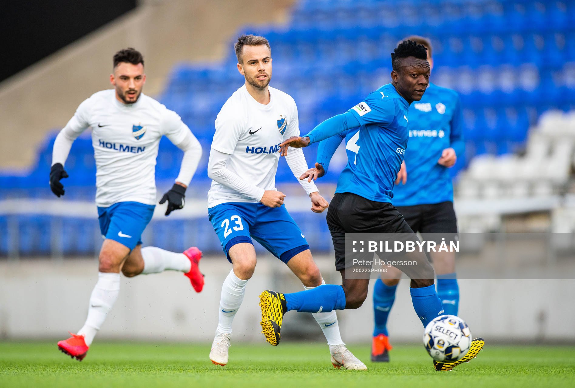 IFK Norrköpings Andreas Blomqvist och Halmstads Thomas