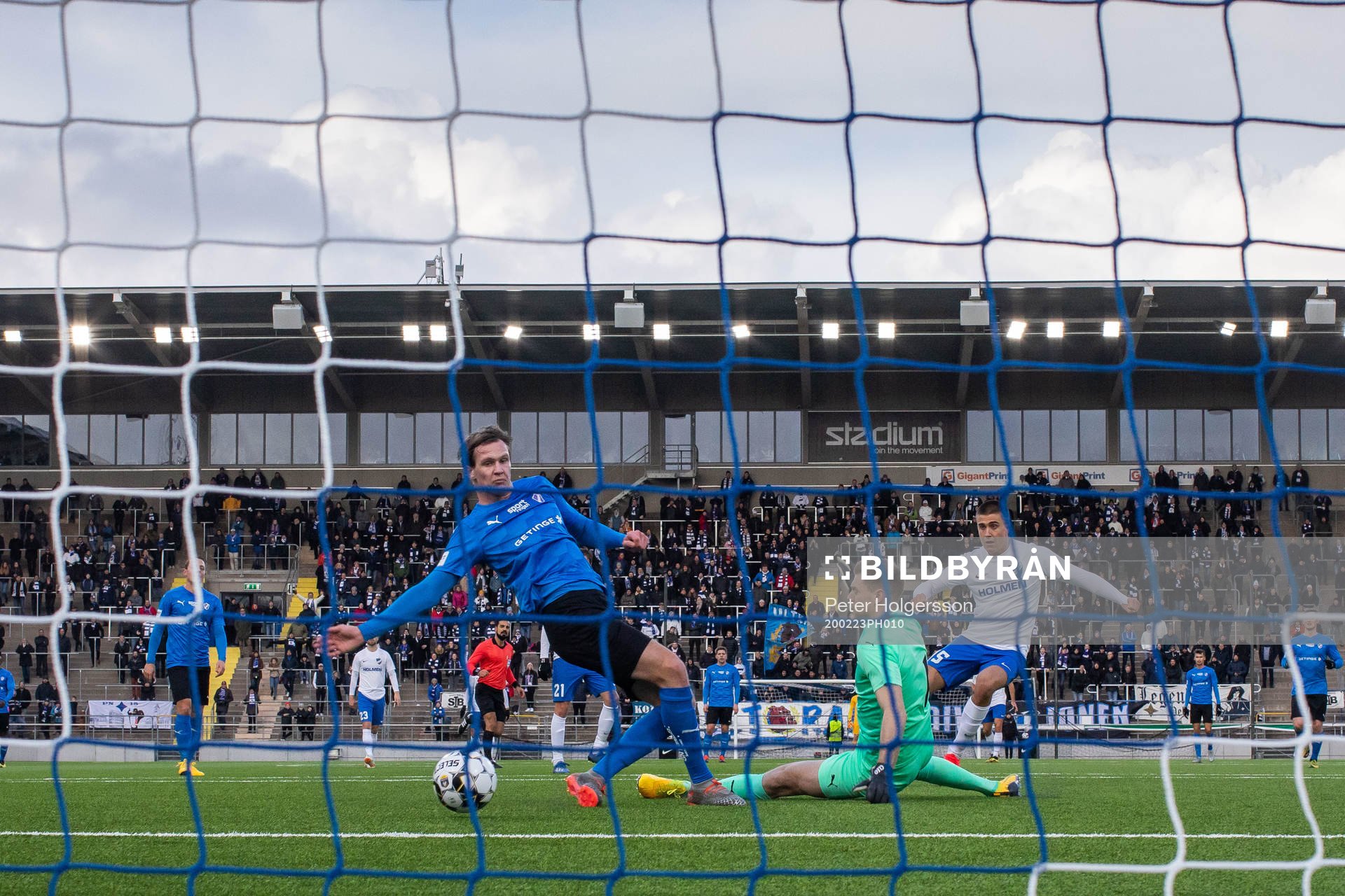 IFK Norrköpings Carl Björk gör 1-0