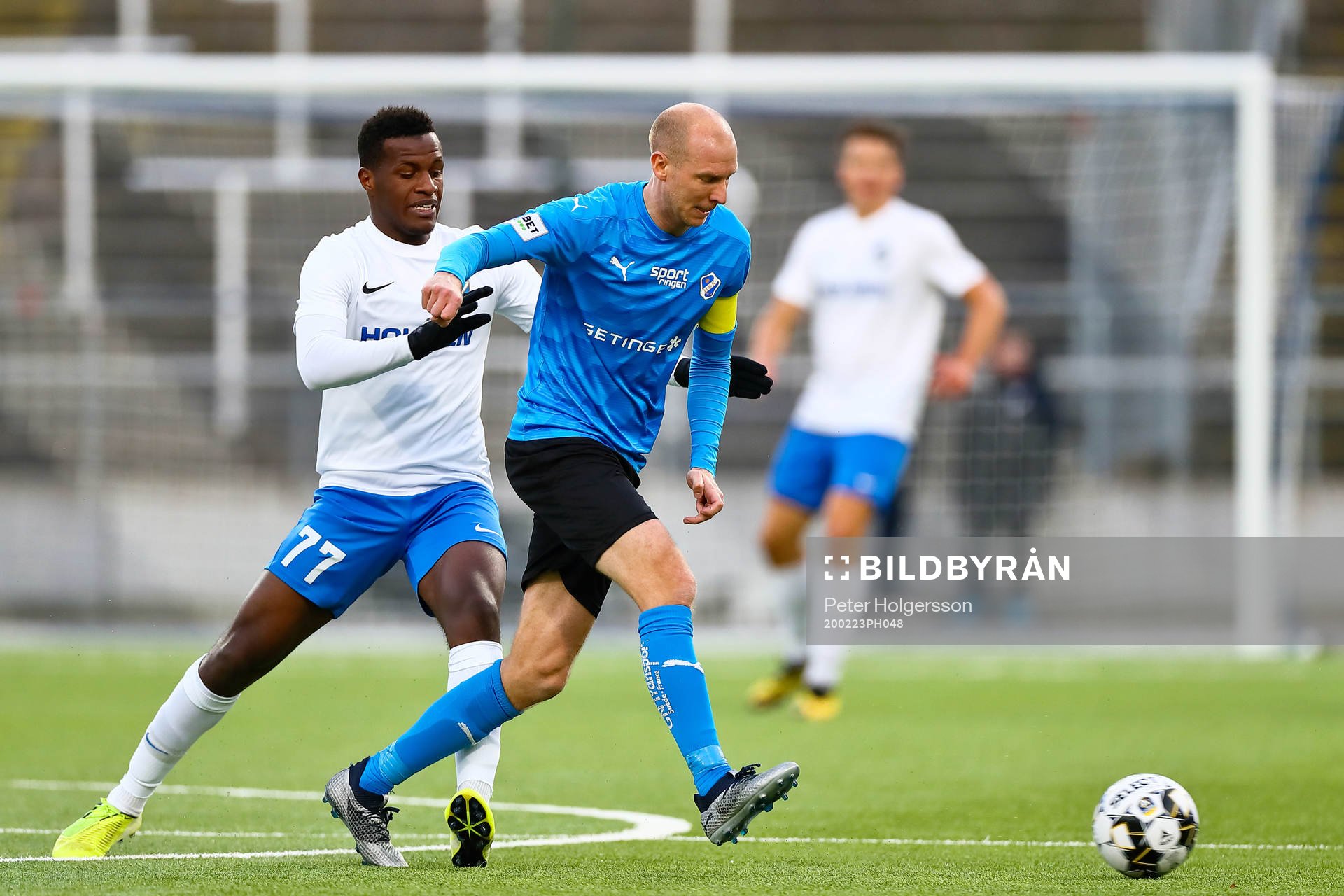 Halmstads Andreas Johansson och IFK Norrköpings Manasse
