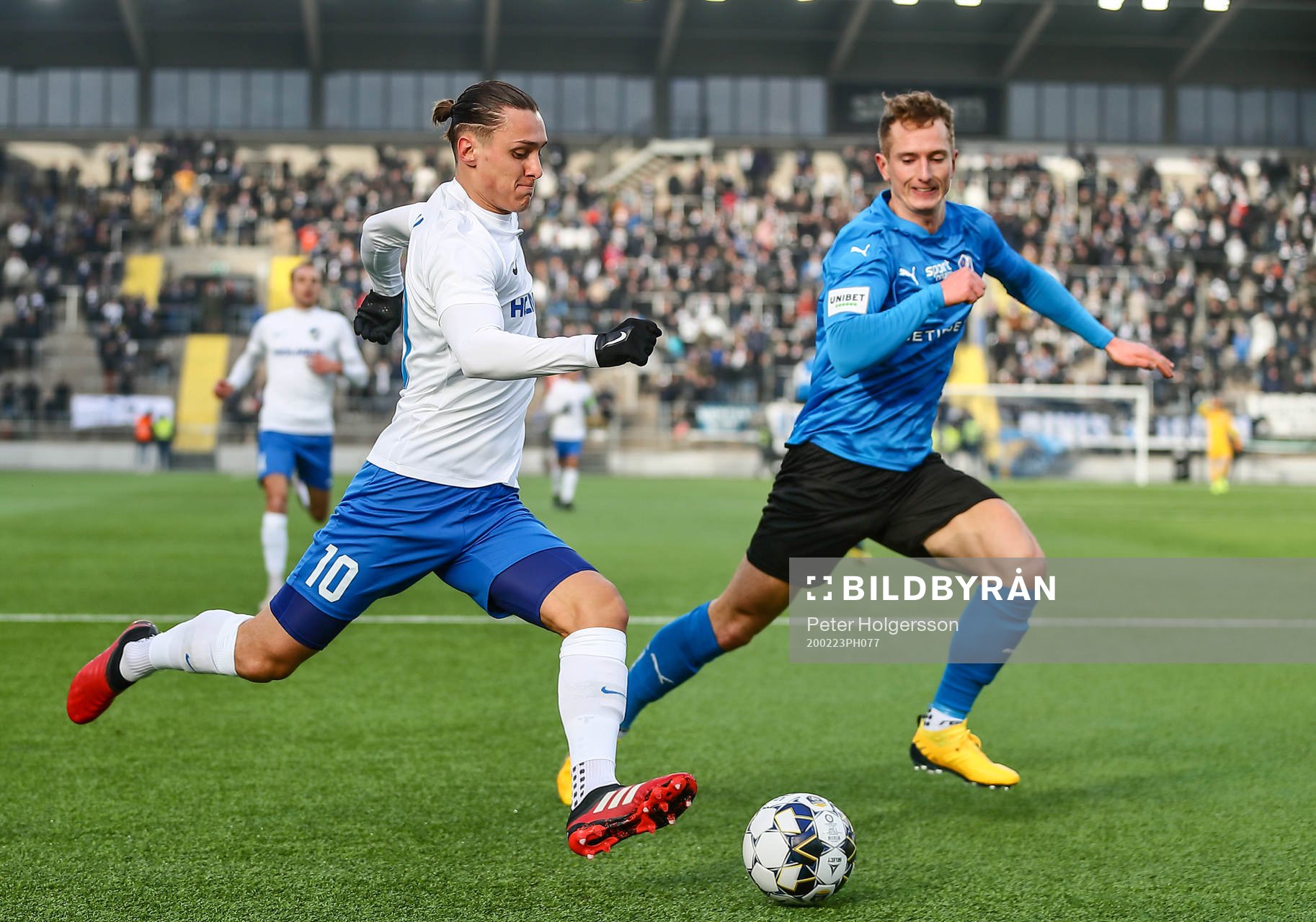 IFK Norrköpings Jonathan Levi och Halmstads Andreas