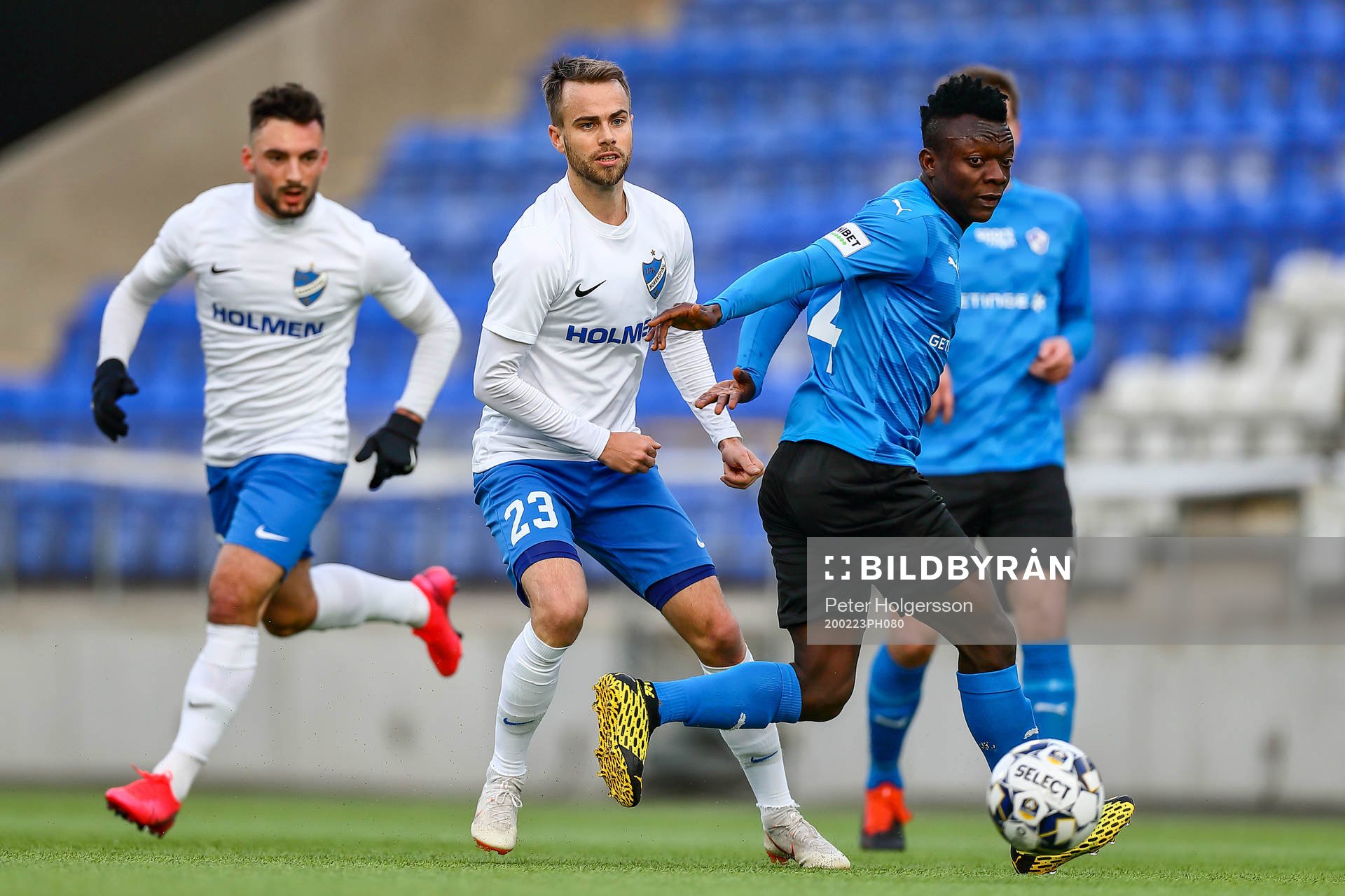 IFK Norrköpings Andreas Blomqvist och Halmstads Thomas