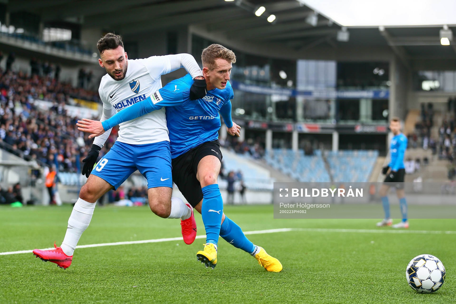 IFK Norrköpings Sead Haksabanovic och Halmstads Andreas