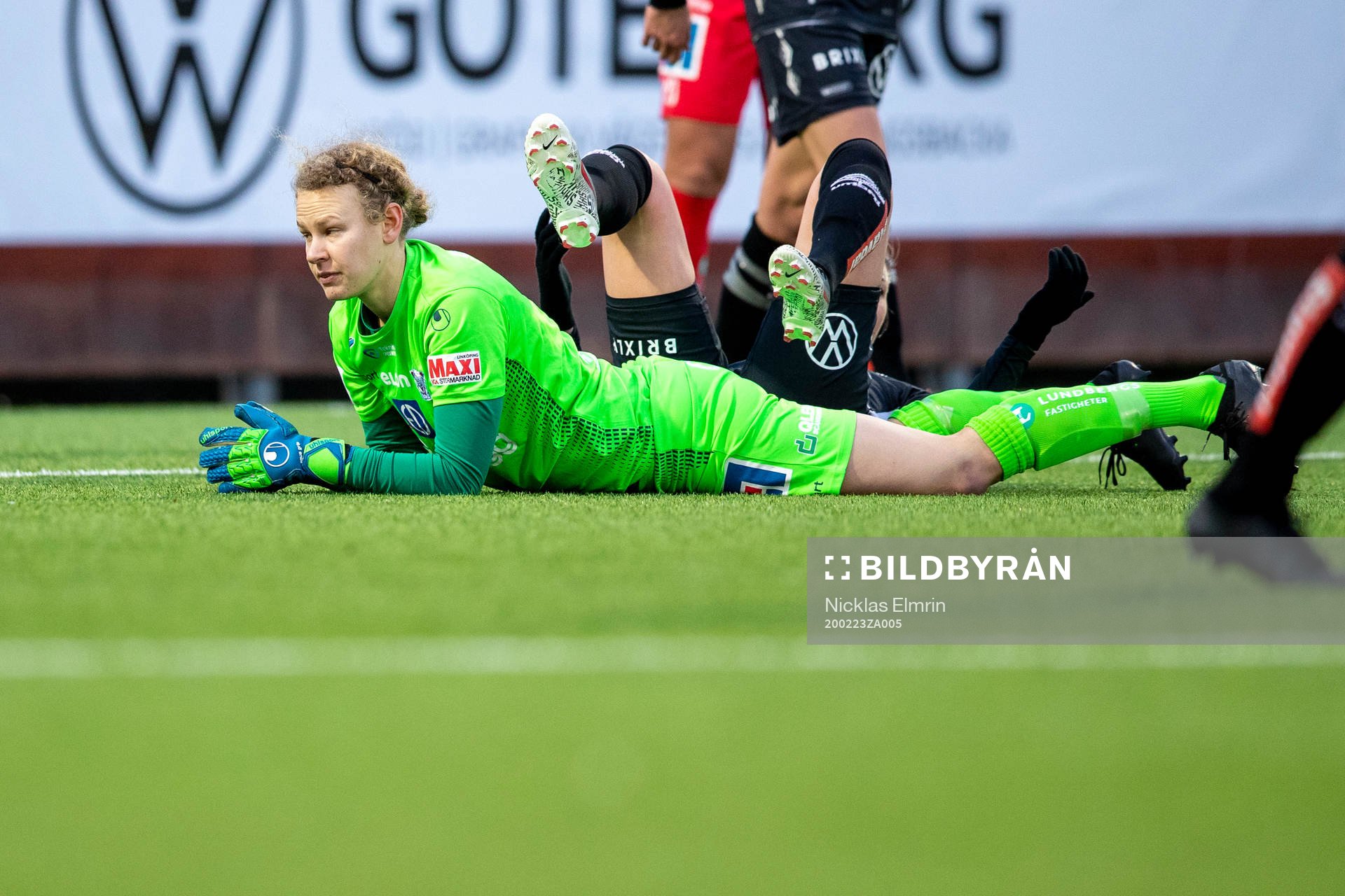 Linköpings målvakt Cajsa Andersson