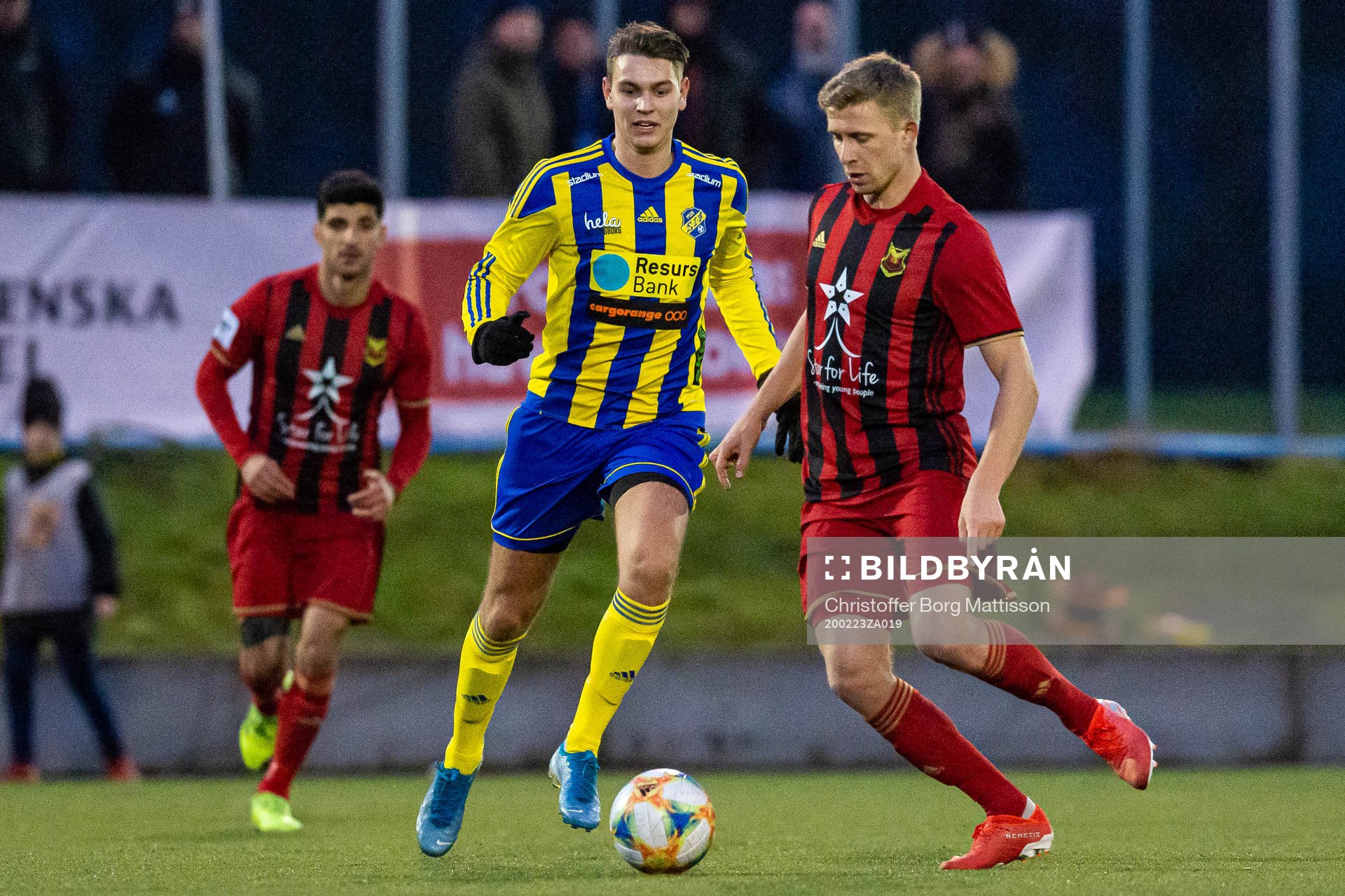 Eskilsminnes Noah Christoffersson och Östersunds Ludvig