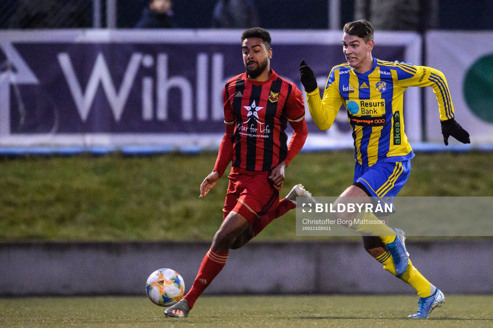 Östersunds Noah Sonko Sundberg och Eskilsminnes Noah