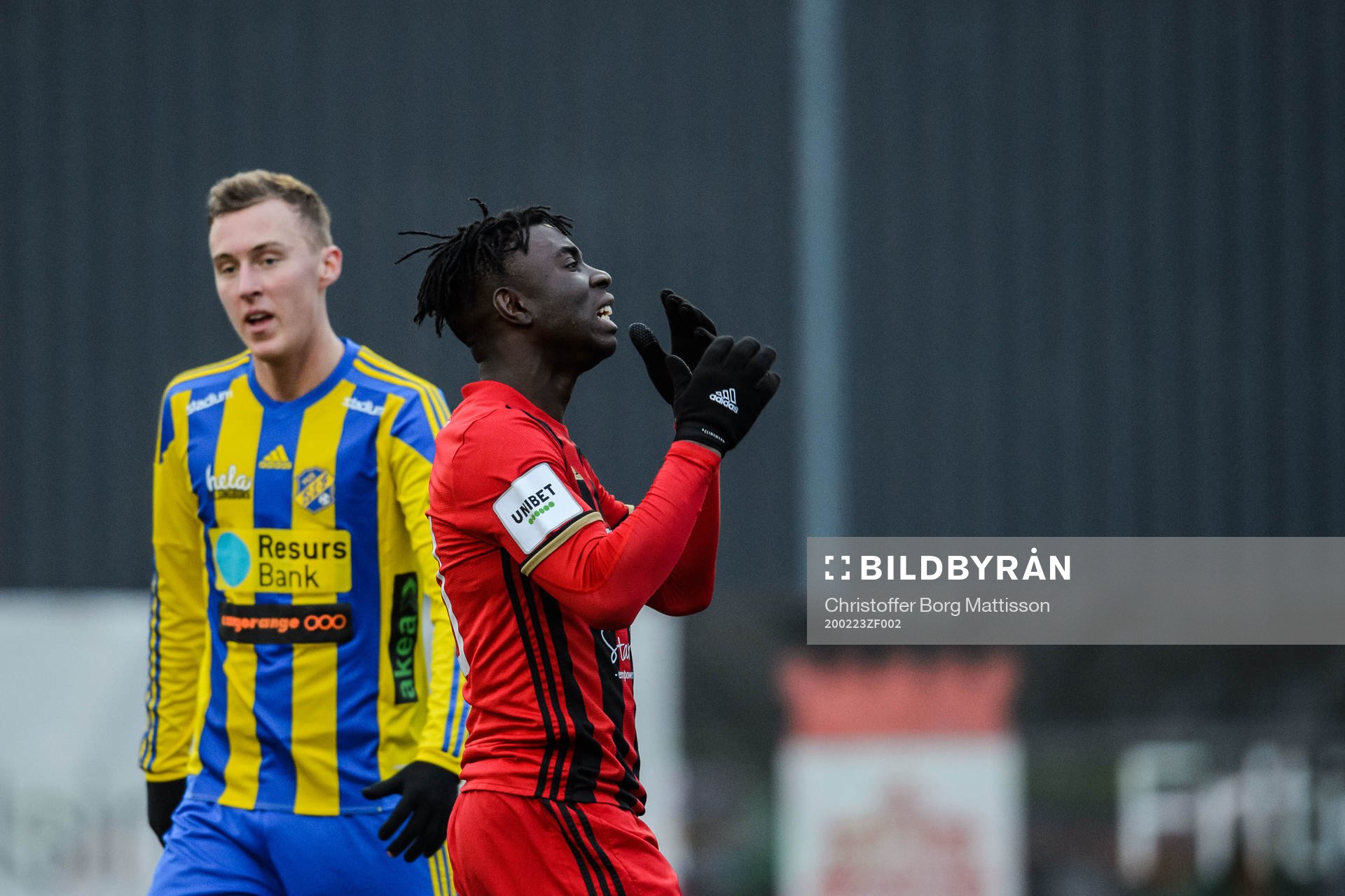 Östersunds Jordan Attah Kadiri deppar
