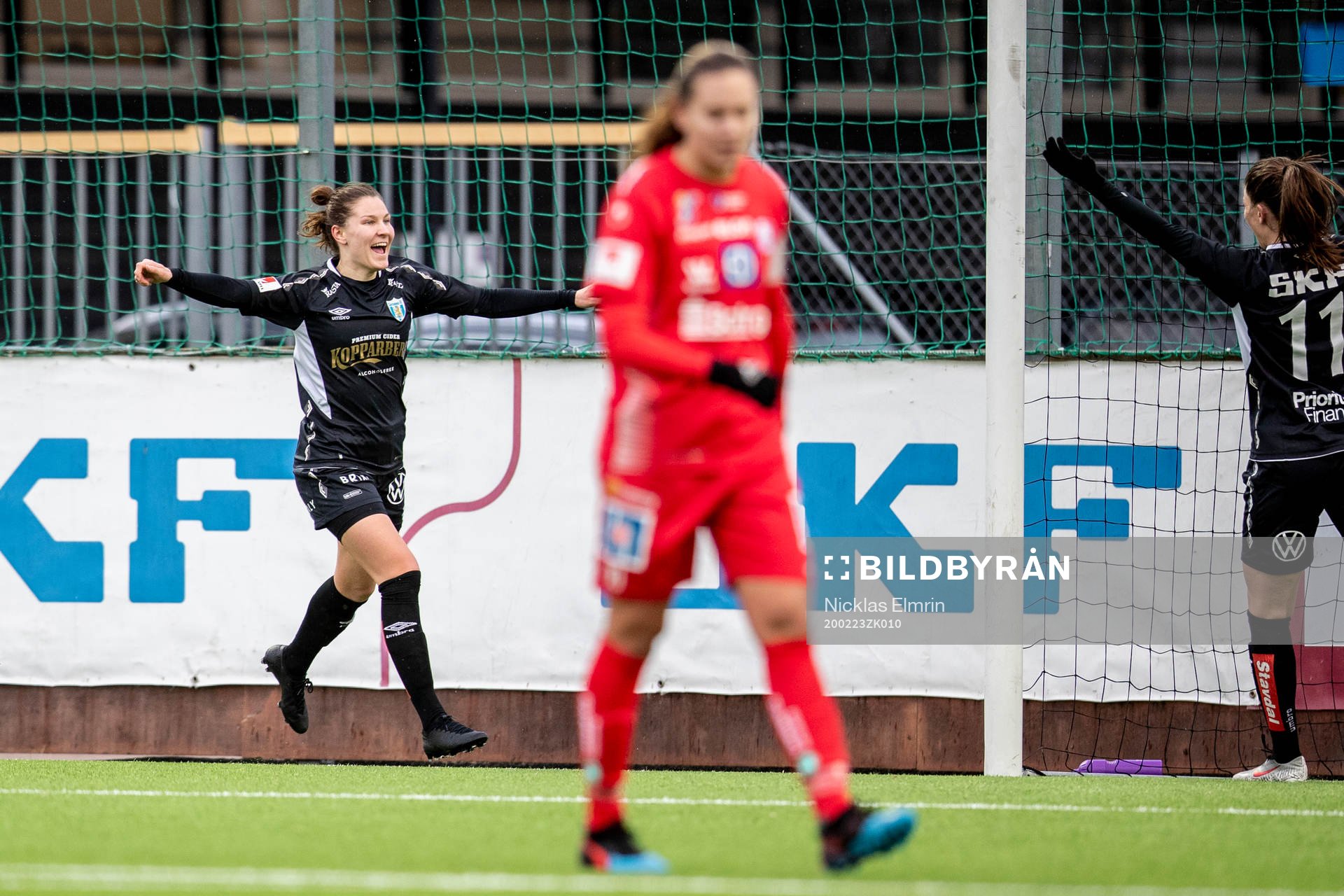 Göteborgs Natalia Kuikka jublar