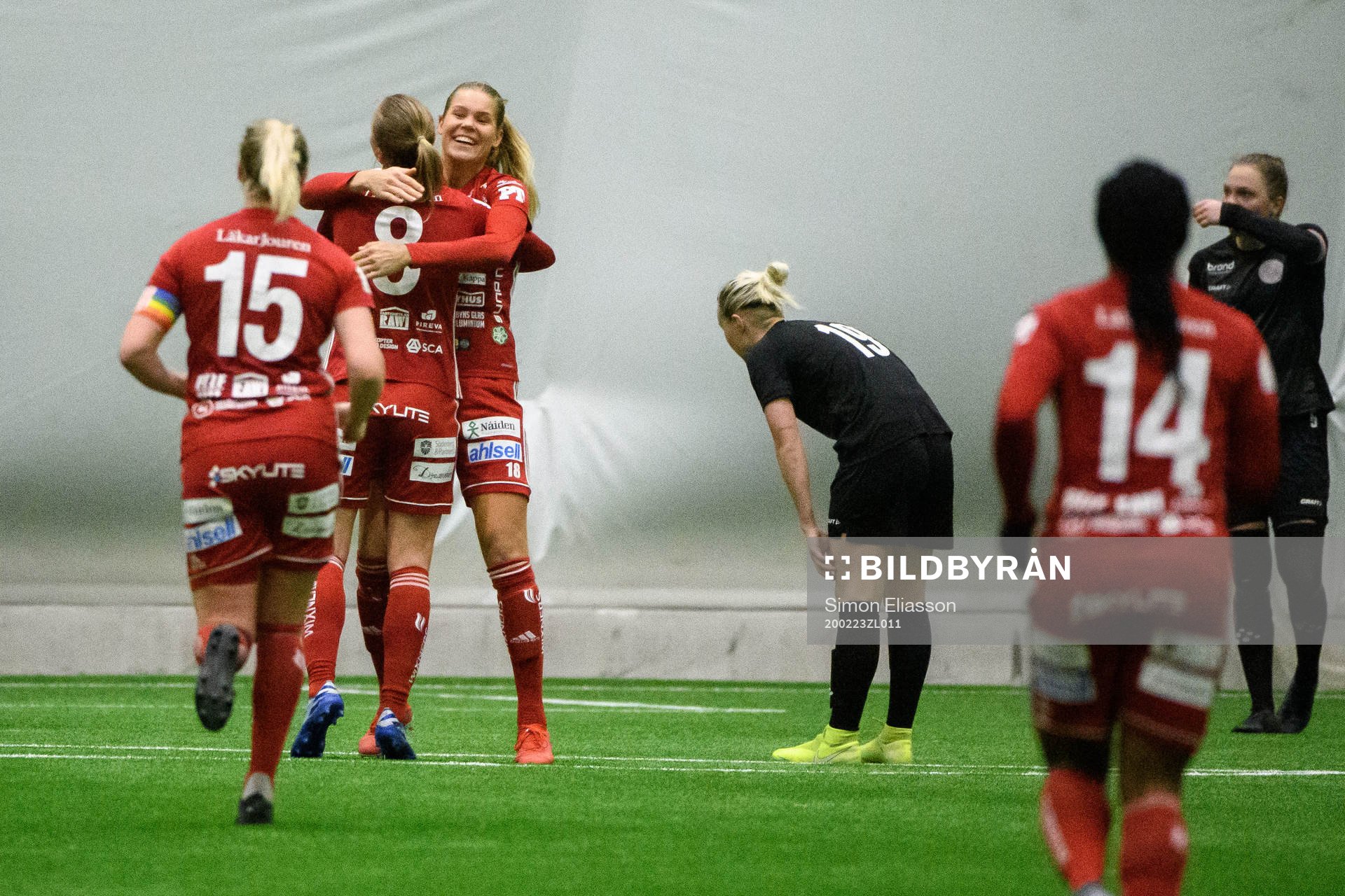 Piteås Nina Jakobsson jublar