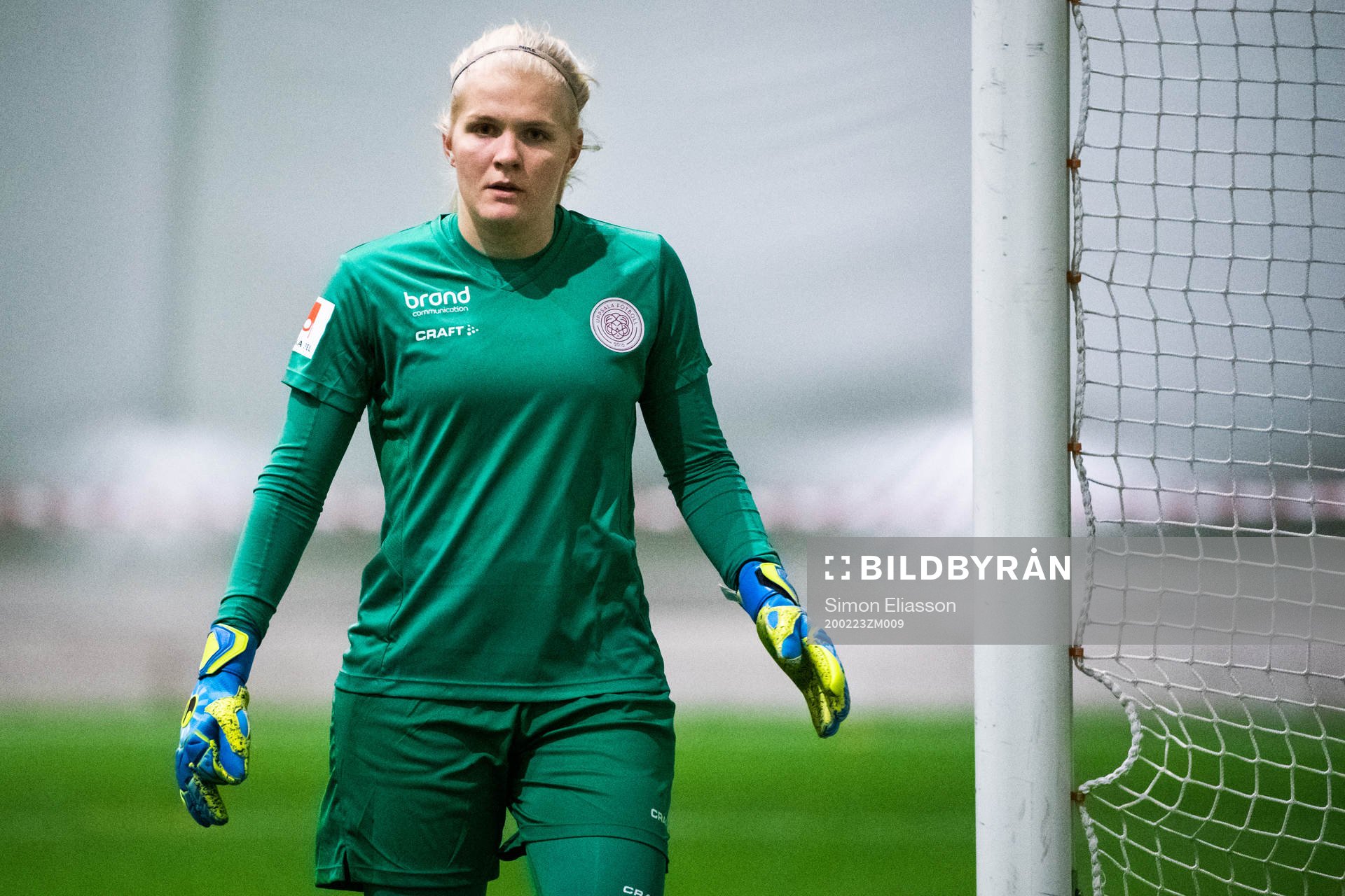Uppsalas målvakt Emma Holmgren