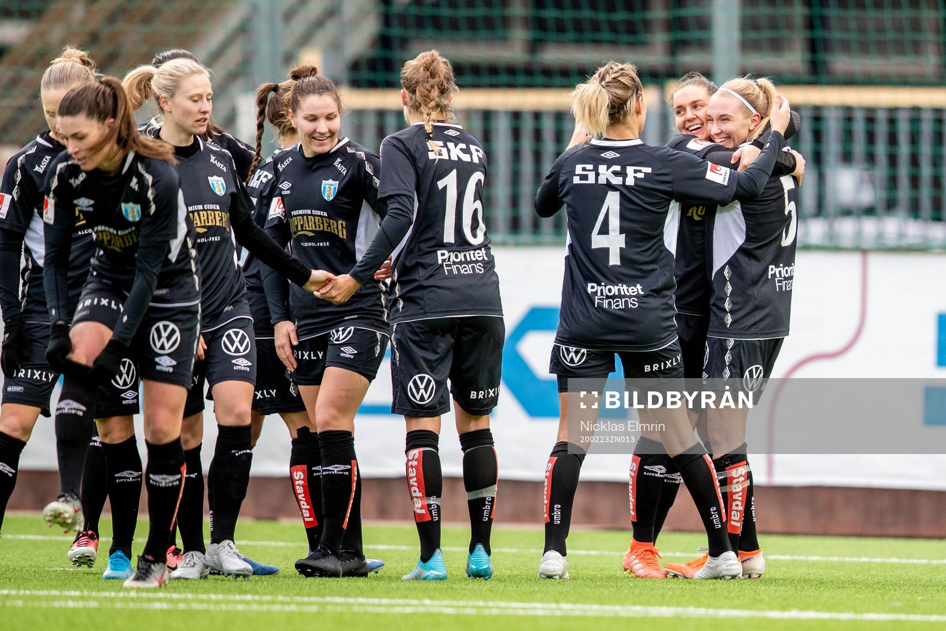 Göteborgs Emma Koivisto jublar
