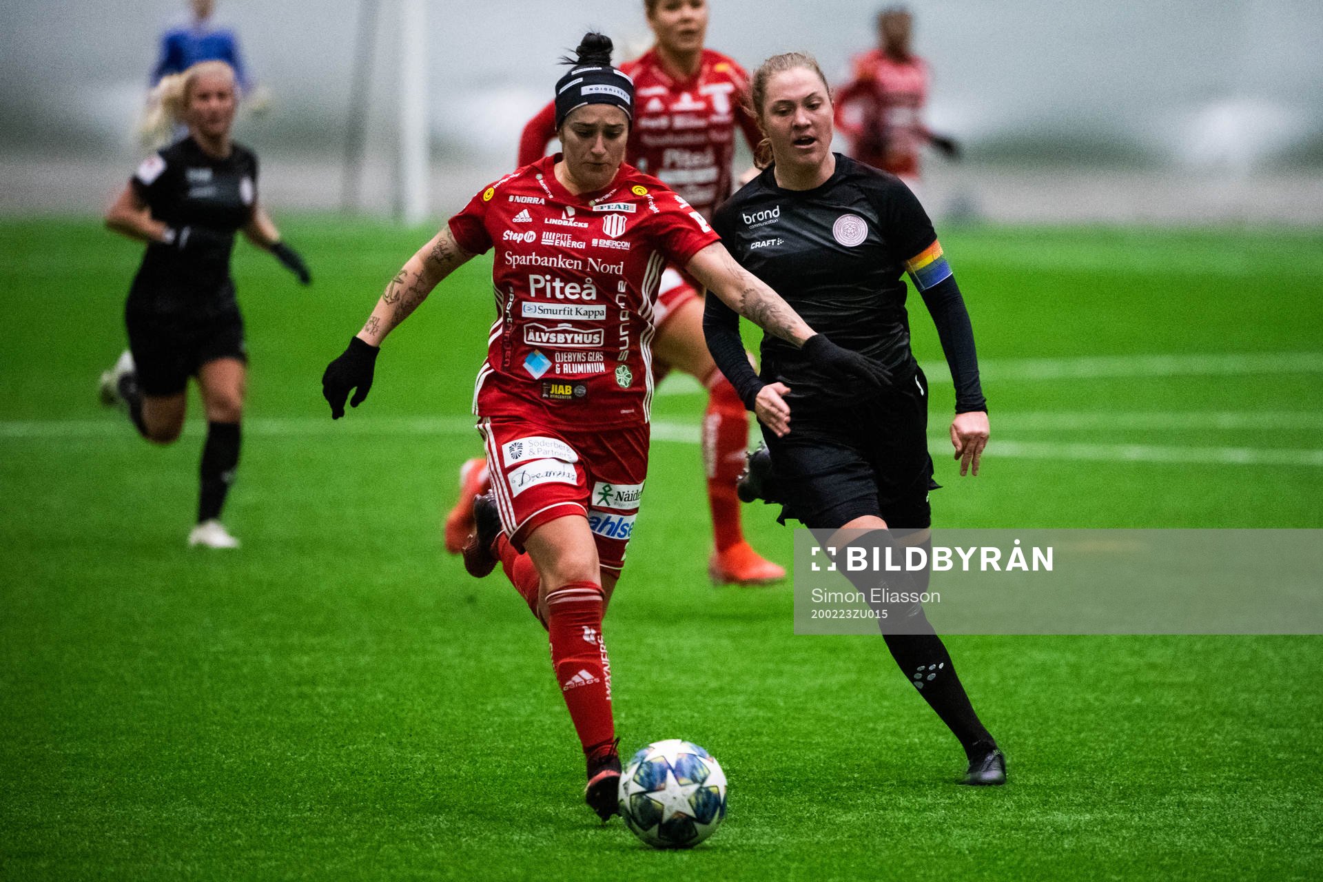 Piteås Fernanda Da Silva och Uppsalas Märta Säfström