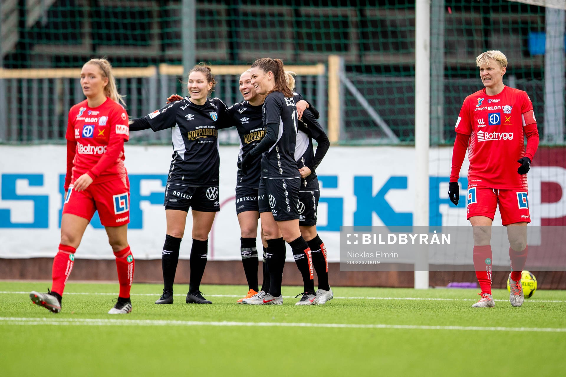 under fotbollsmatchen i Svenska Cupen mellan