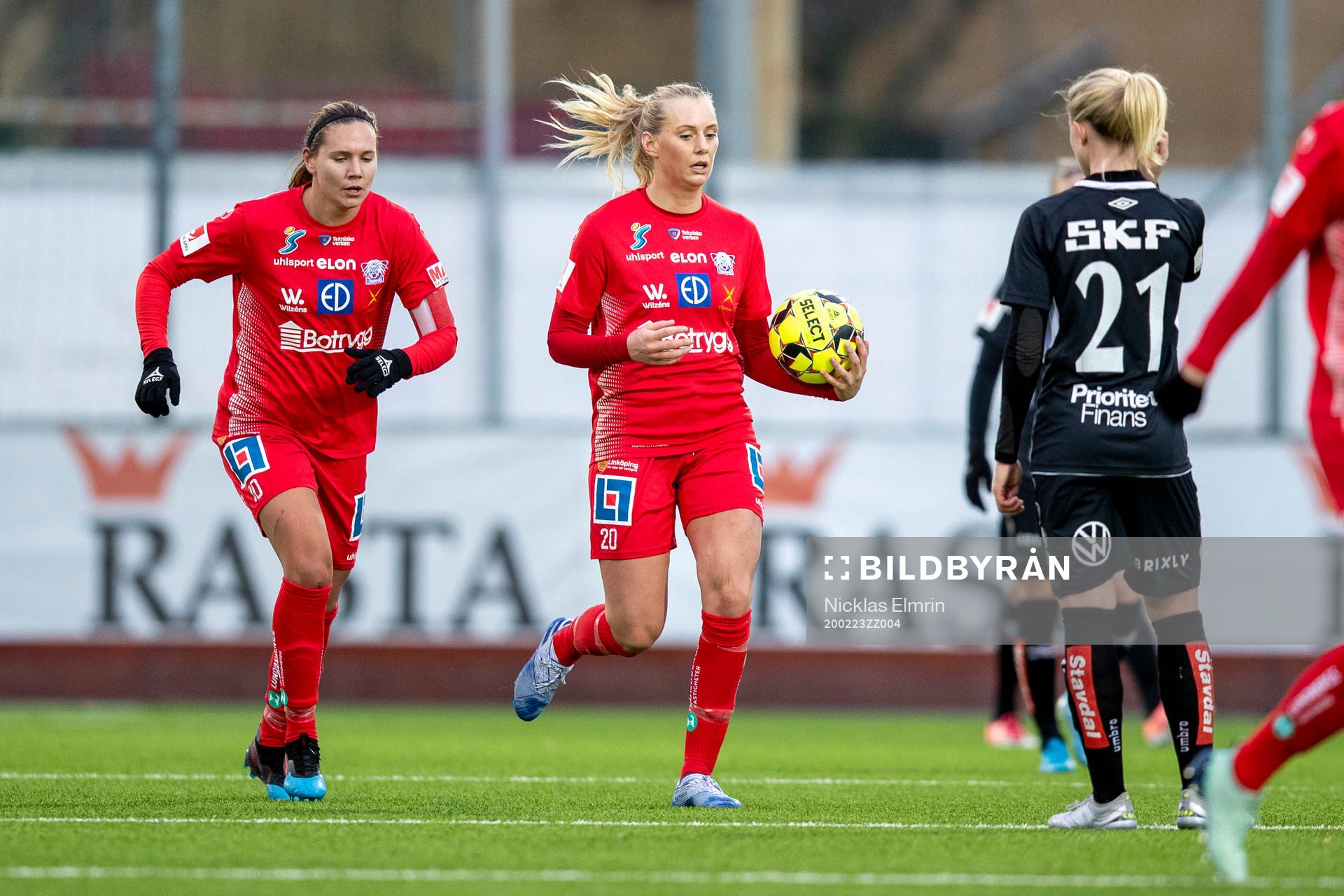 Linköpings Stina Blackstenius kvitterade till 1-3