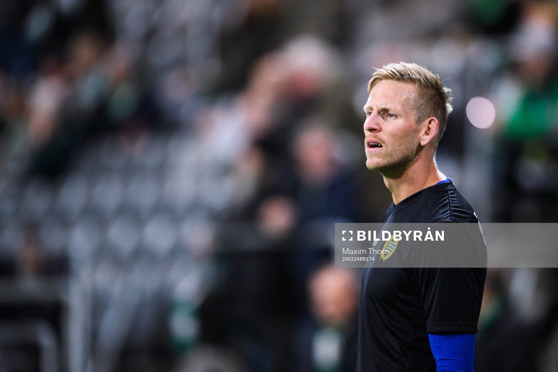 Hammarbys  målvakt David Ousted