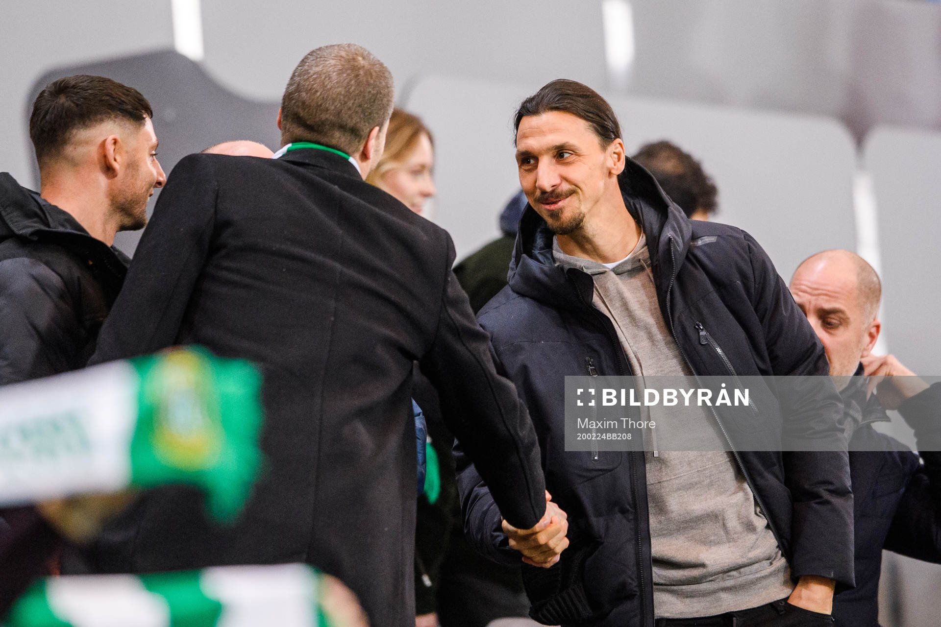 Hammarbys ordförande Richard von Yxkull och Zlatan