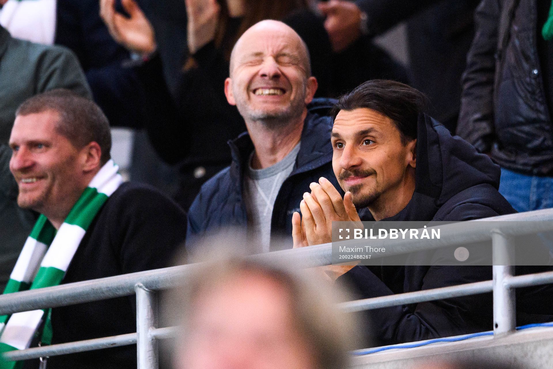 Zlatan Ibrahimovic jublar