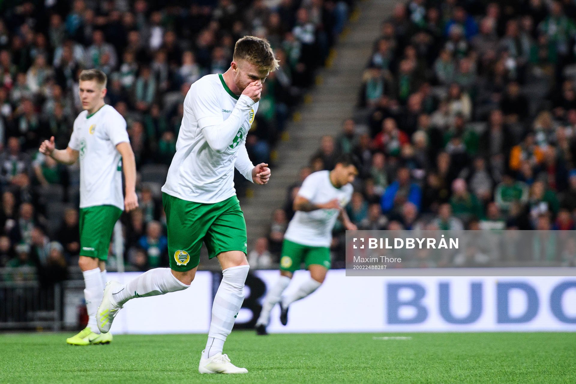 Hammarbys  Dennis Widgren deppar