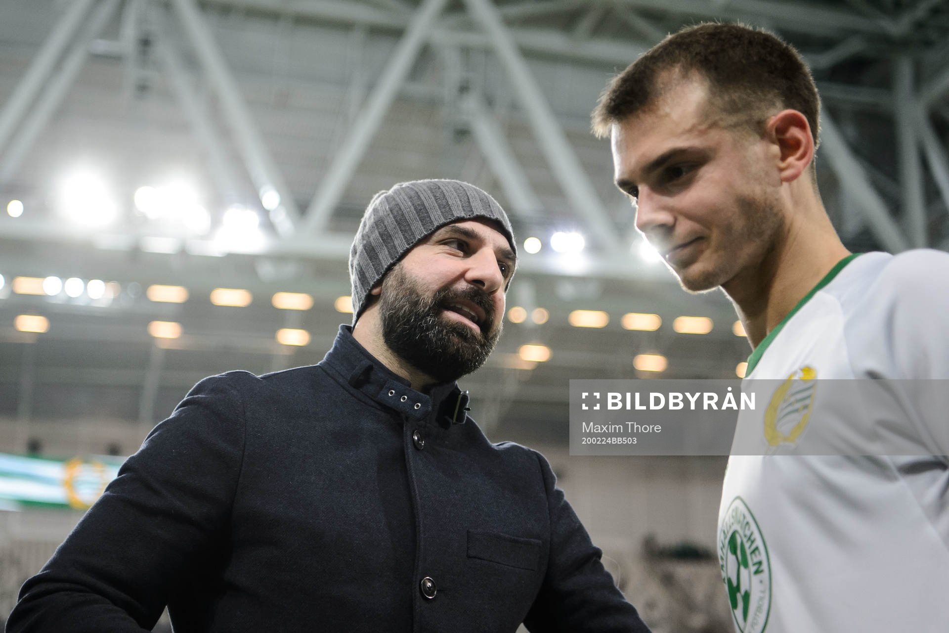 Föredetta Hammarby-spelaren Kennedy Bakircioglu och