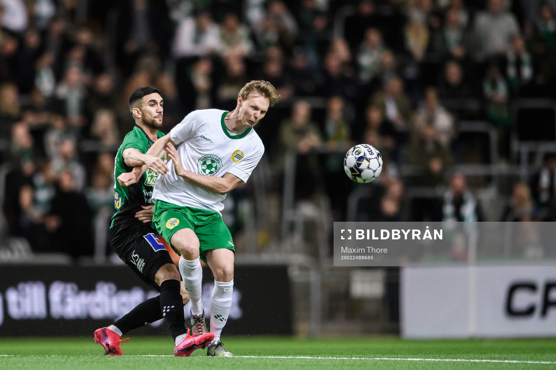 Varbergs Daniel Krezic och Hammarbys Tim Söderström