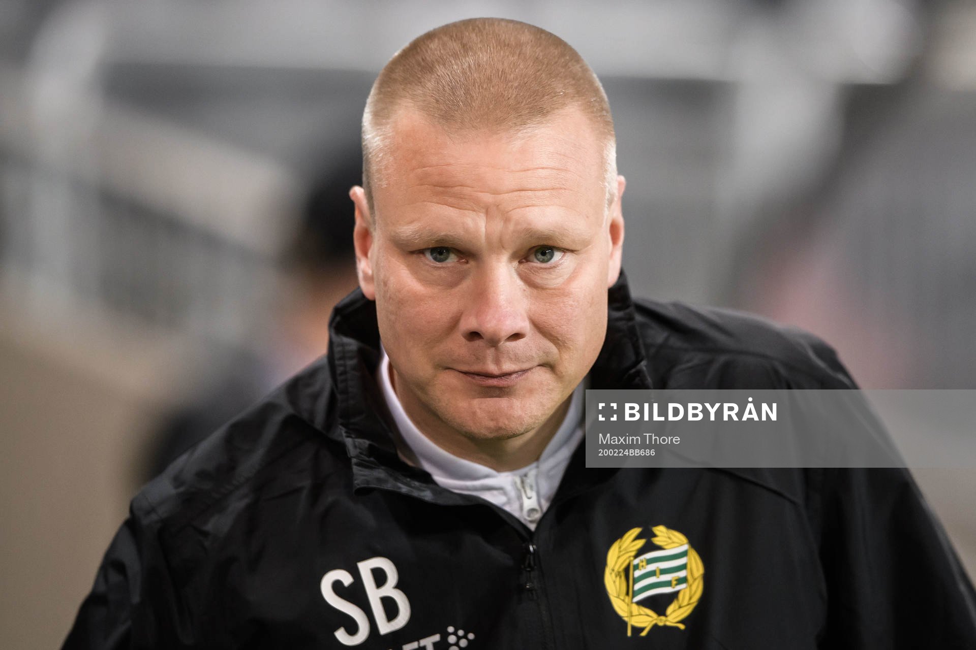 Hammarbys tränare Stefan Billborn