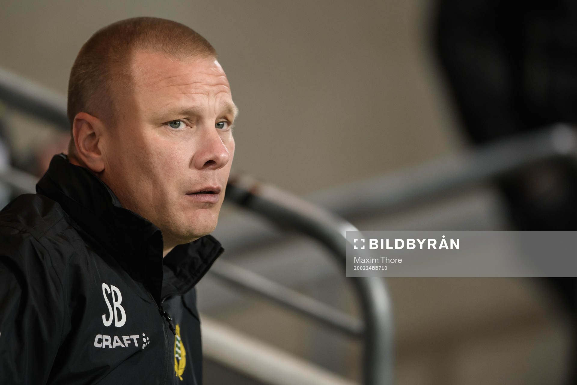 Hammarbys tränare Stefan Billborn