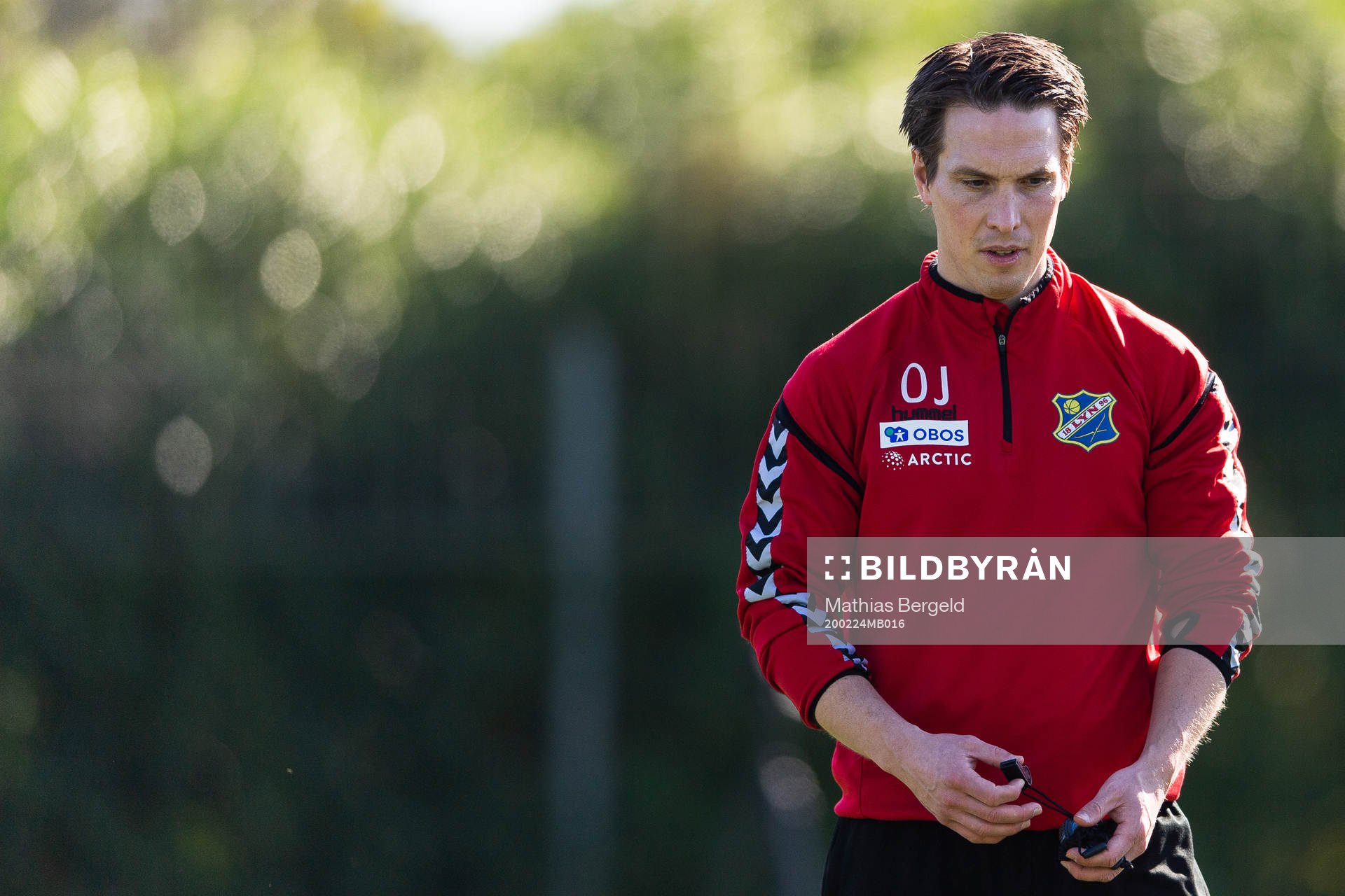Ole Johan Aas, head coach of Lyn