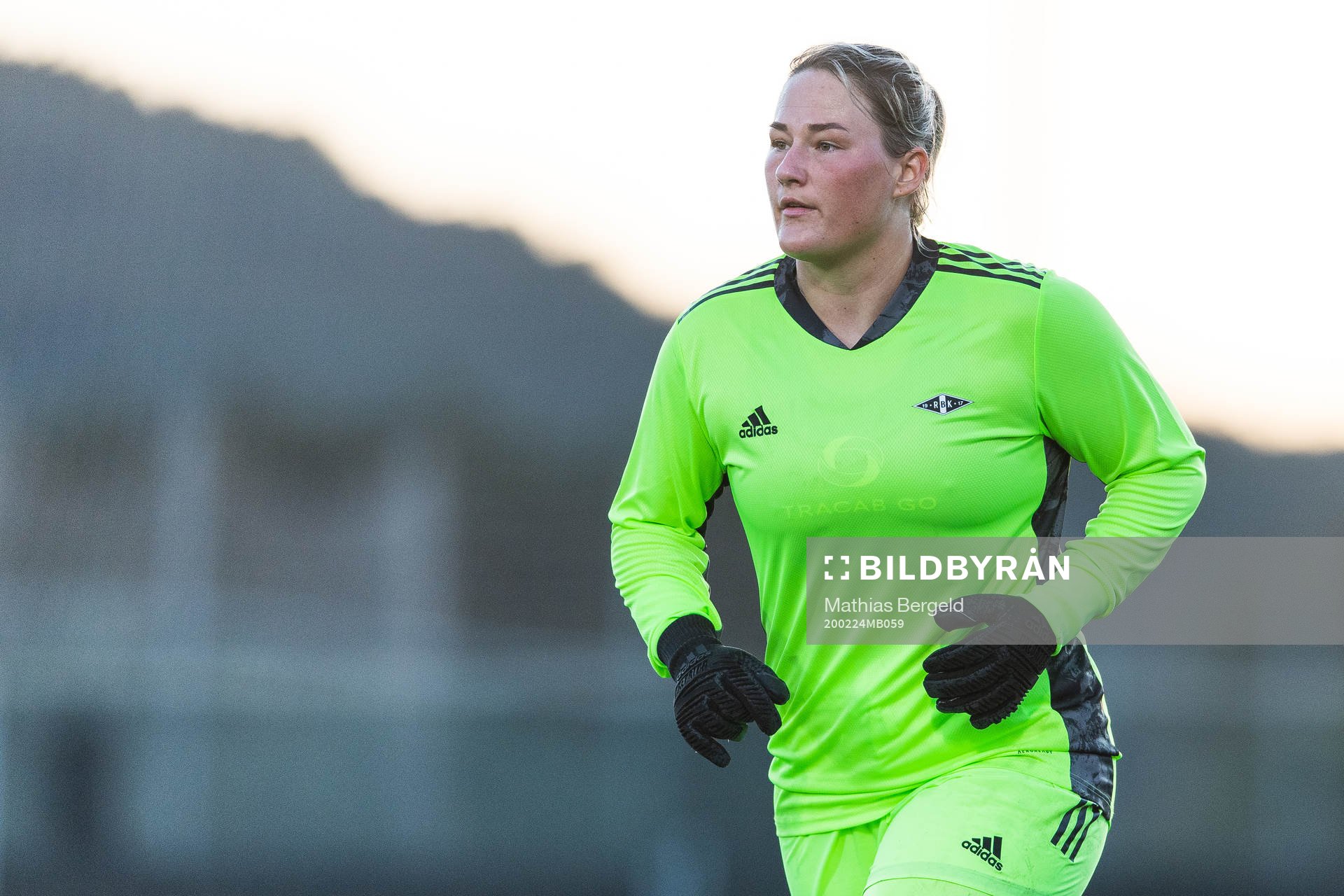 Goalkeeper Kristine Nøstmo of Rosenborg