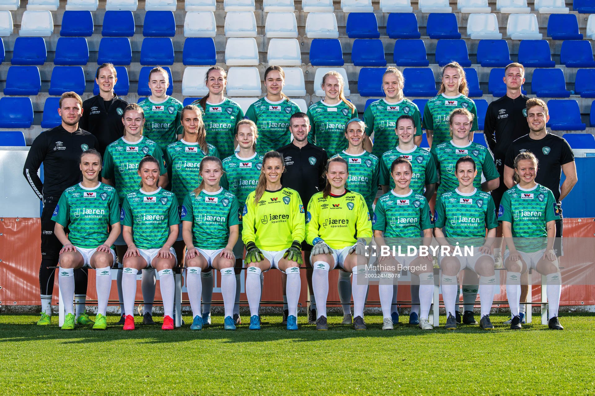 Klepp poses for a team photo