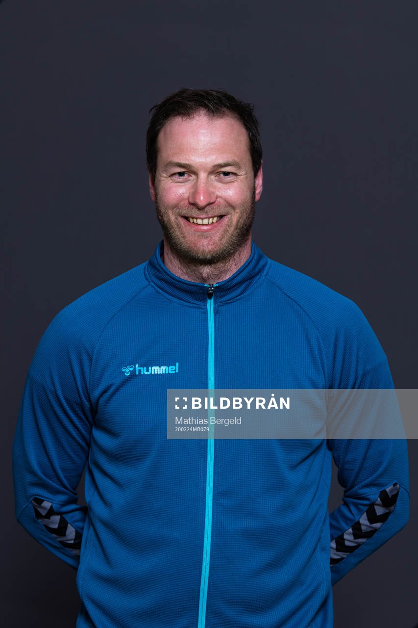 Knut Slatleim, assistant coach of LSK Kvinner, poses for a