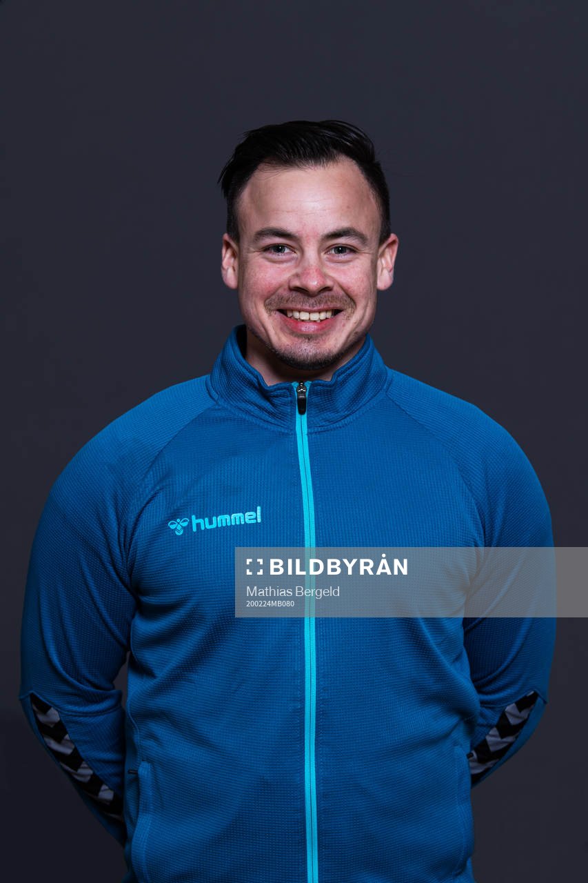Tom Arne Stormo of LSK Kvinner poses for a portrait on February 24, 2020 in La Manga. Editors note: This image has been retouched.