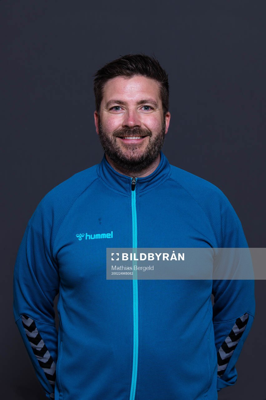 Jostein Liabø, physio of LSK Kvinner, poses for a portrait