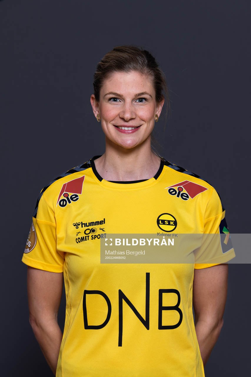 Justine Vanhaevermaet of LSK Kvinner poses for a portrait