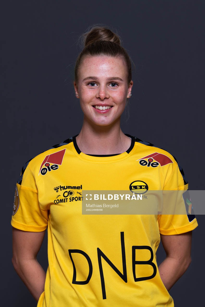 Nora Eide Lie of LSK Kvinner poses for a portrait