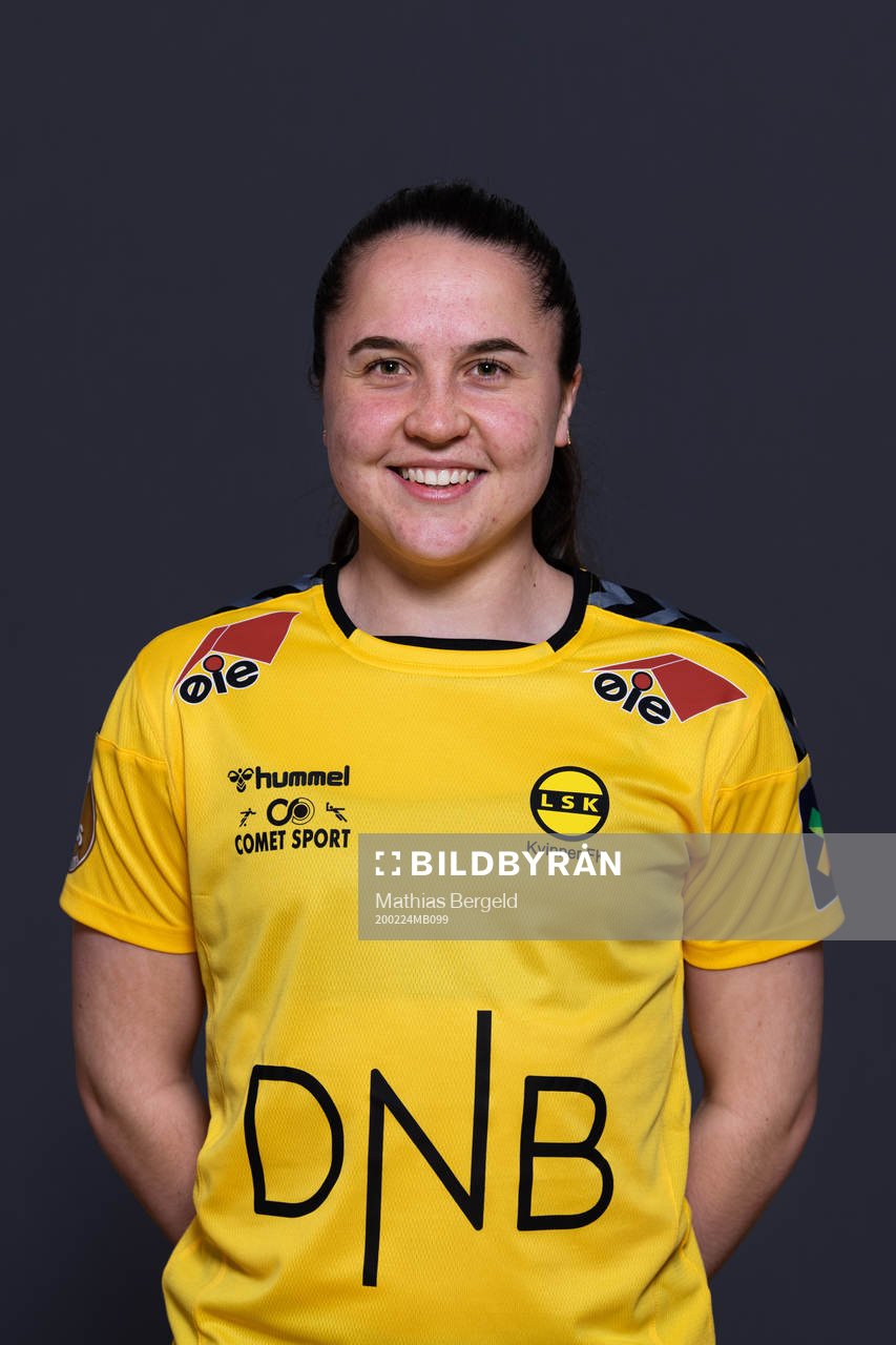 Heidi Elisabeth Ellingsen of LSK Kvinner poses for a
