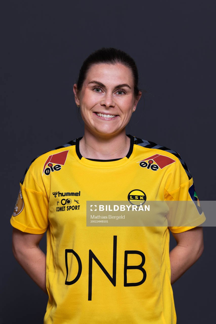 Emilie Bosshard Haavi of LSK Kvinner poses for a portrait