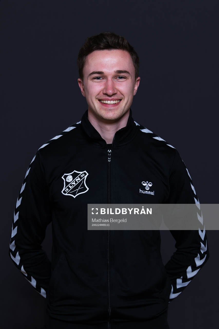Martin Thorborg Johansen, physio of Lyn, poses for a