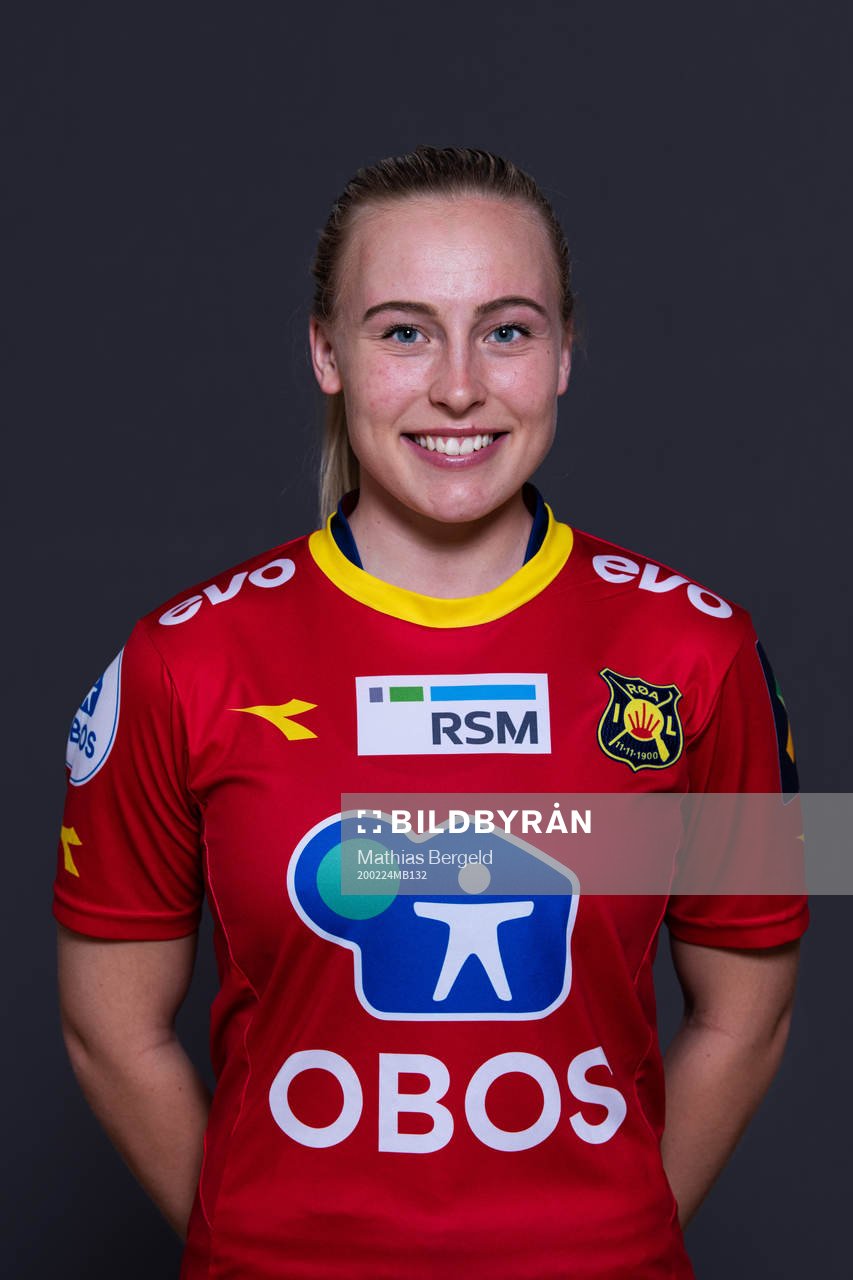 Vilde Gullhaug Birkeli of Røa poses for a portrait