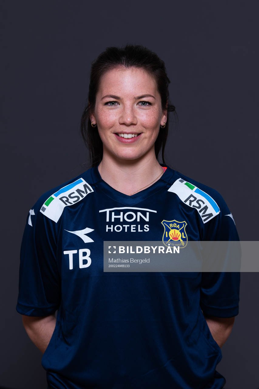 Tuva Bilov-Olsen, physio of Røa, poses for a portrait