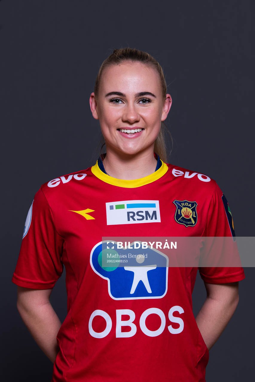 Frida Dybvig Haugen of Røa poses for a portrait