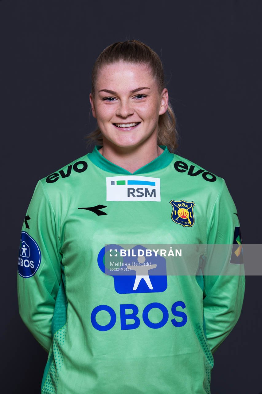 Goalkeeper Linn-Mari Nilsen of Røa poses for a portrait