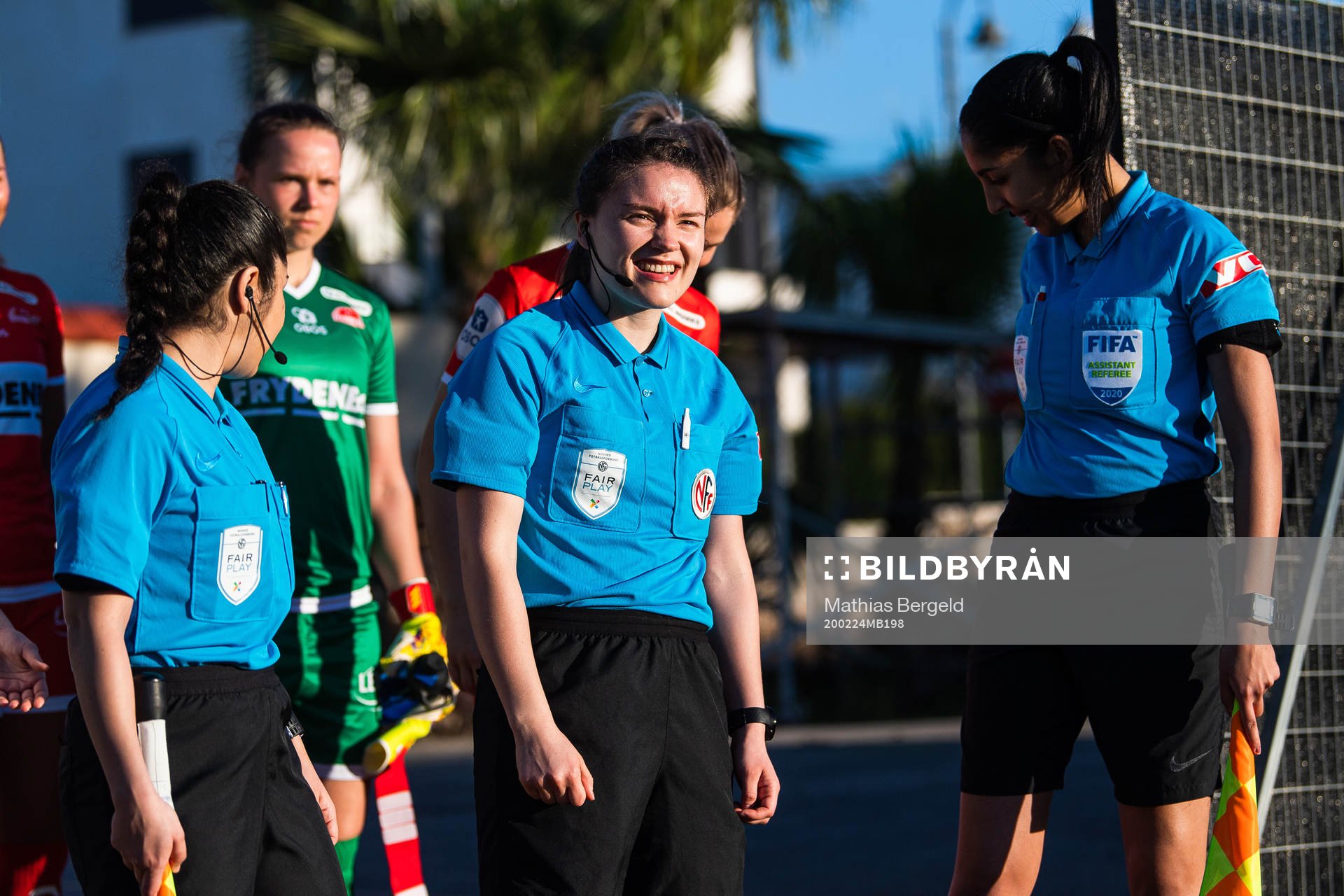 Referee Karoline Jensen