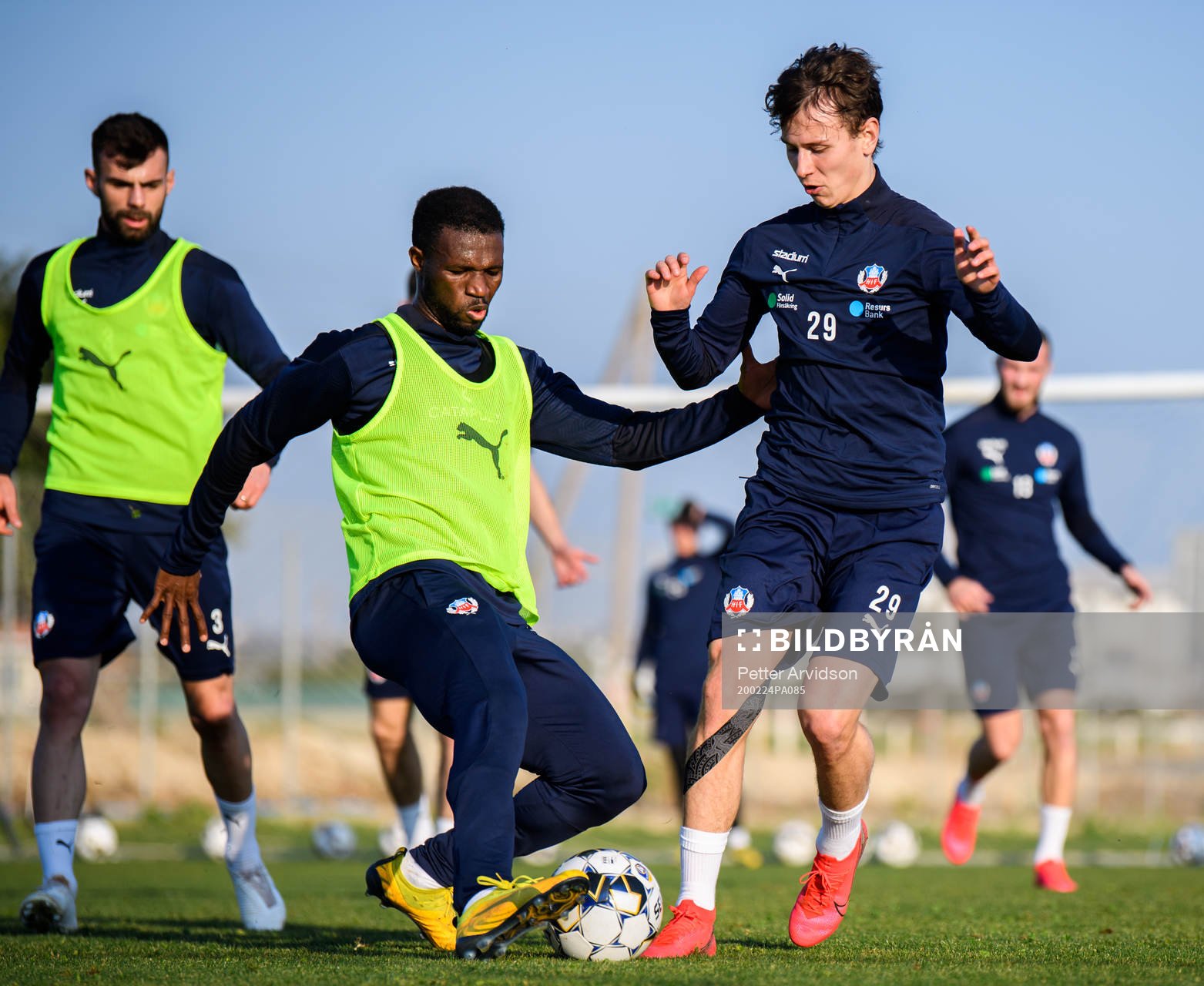 Mohammed Abubakari och Alex Timossi Andersson