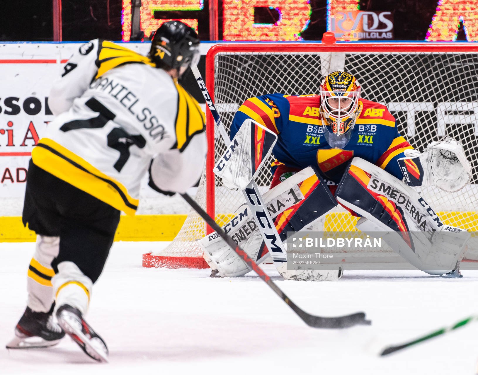 Djurgårdens målvakt Niklas Svedberg